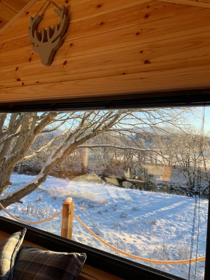 River Huts, Highland River Retreat With Hot Tub Inverness Exterior photo